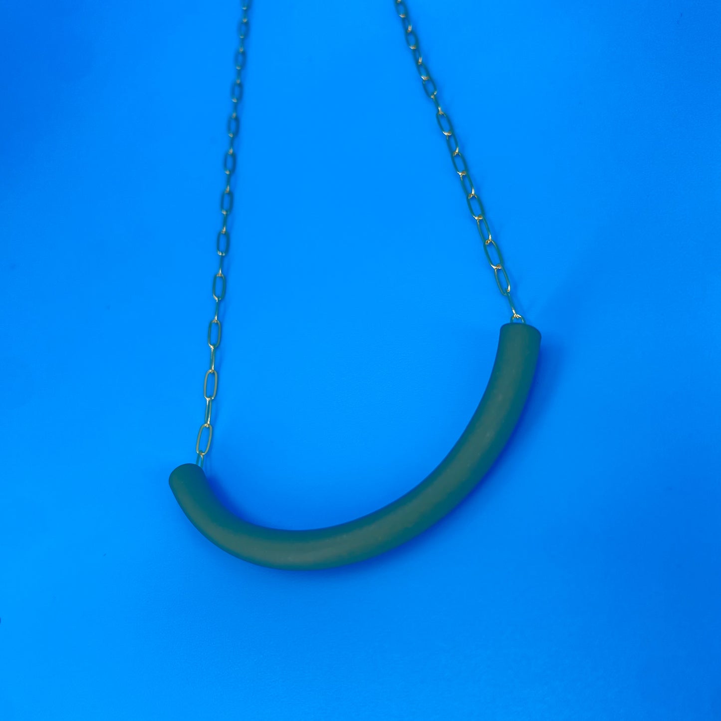 Noodle Necklace (gold chain)