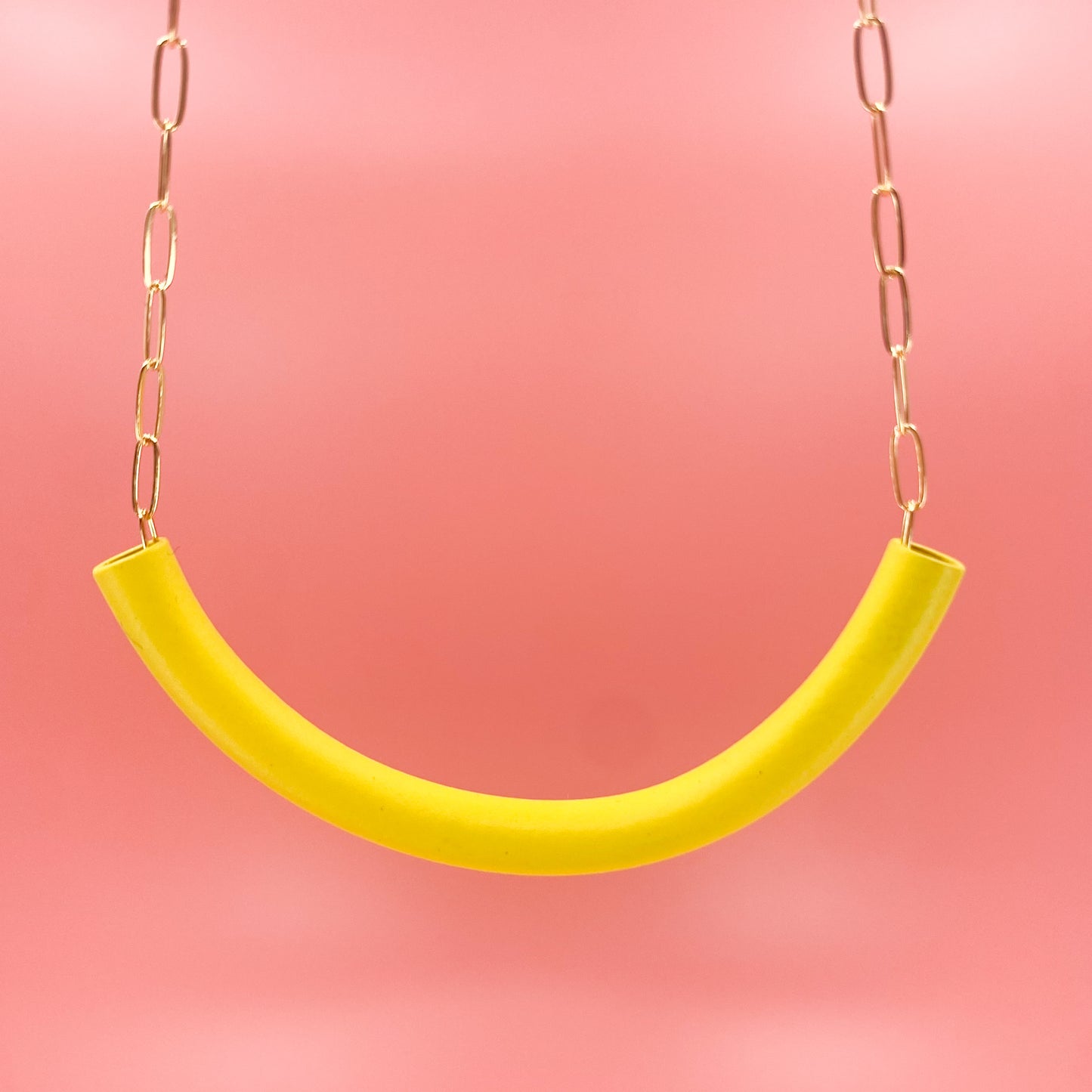 Noodle Necklace (gold chain)