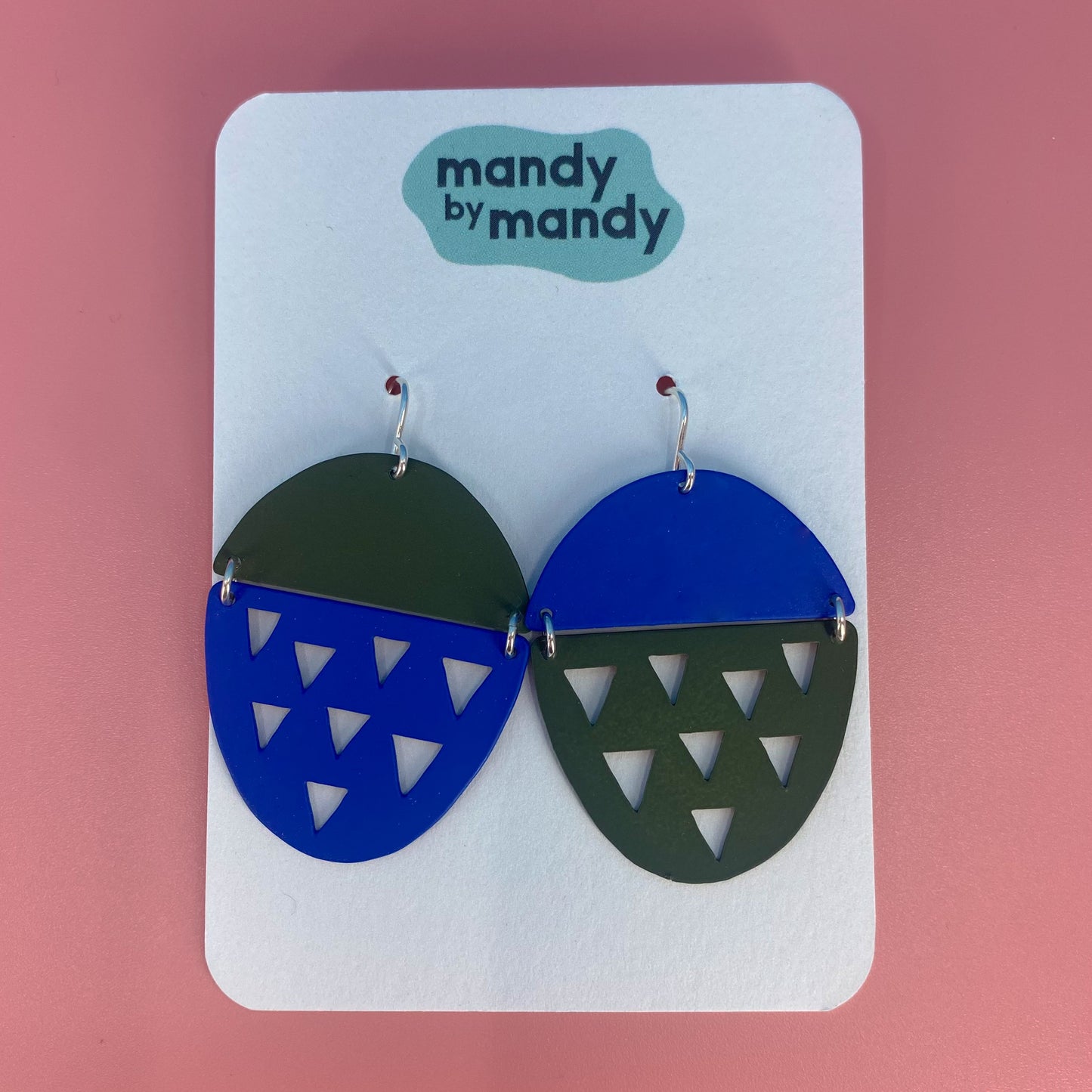 Fruity Danglers in forest/cobalt